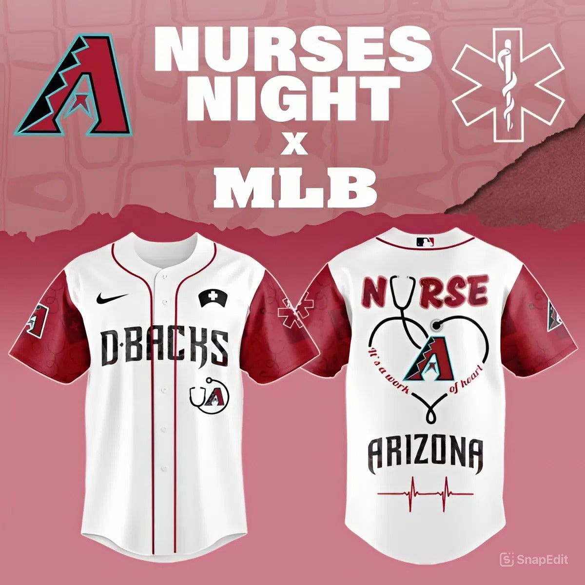 LIMITED EDITION - NEW CUSTOMIZED MLB07 ADS ARIZONA DIAMONDBACKS BASEBALL JERSEY
