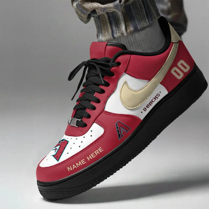 [FLASH SALE] NEW CUSTOMIZED MLB07 ADS ARIZONA DIAMONDBACKS AF1 SHOES