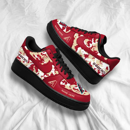 [FLASH SALE] NEW CUSTOMIZED MLB07 ADS ARIZONA DIAMONDBACKS AF1 SHOES