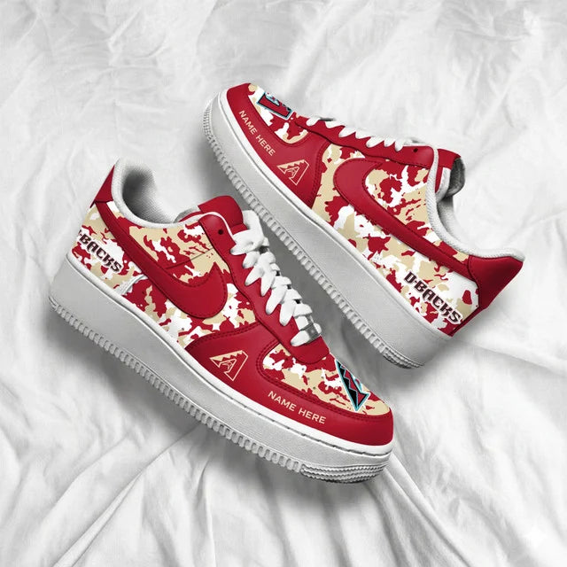 [FLASH SALE] NEW CUSTOMIZED MLB07 ADS ARIZONA DIAMONDBACKS AF1 SHOES