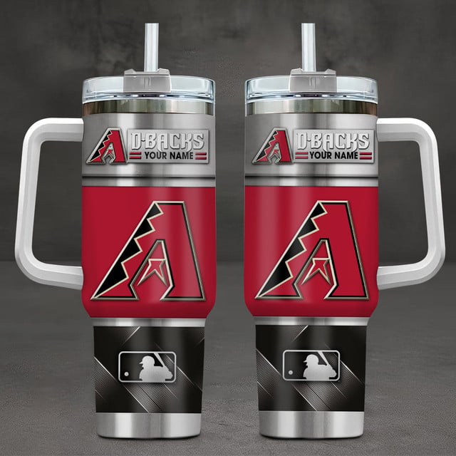 LIMITED EDITION - NEW CUSTOMIZED MLB07 ADS ARIZONA DIAMONDBACKS TUMBLER CUP