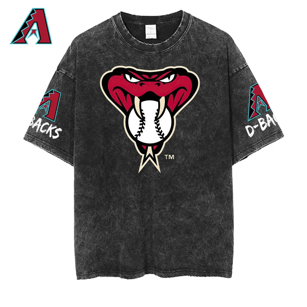 [FLASH SALE] NEW CUSTOMIZED MLB07 ADS ARIZONA DIAMONDBACKS MULTICOLOR WASHED TEE