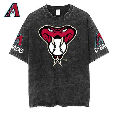 [FLASH SALE] NEW CUSTOMIZED MLB07 ADS ARIZONA DIAMONDBACKS MULTICOLOR WASHED TEE