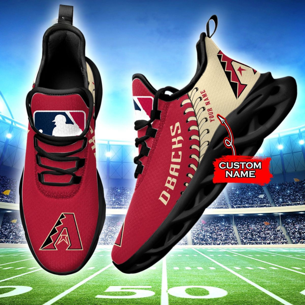 [FLASH SALE] NEW CUSTOMIZED MLB07 ADS ARIZONA DIAMONDBACKS MAX SOUL SHOES