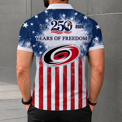 LIMITED EDITION - NEW CUSTOMIZED NHL07 CLH CAROLINA HURRICANES POLO SHIRT, ZIP POLO SHIRT & T-SHIRTS