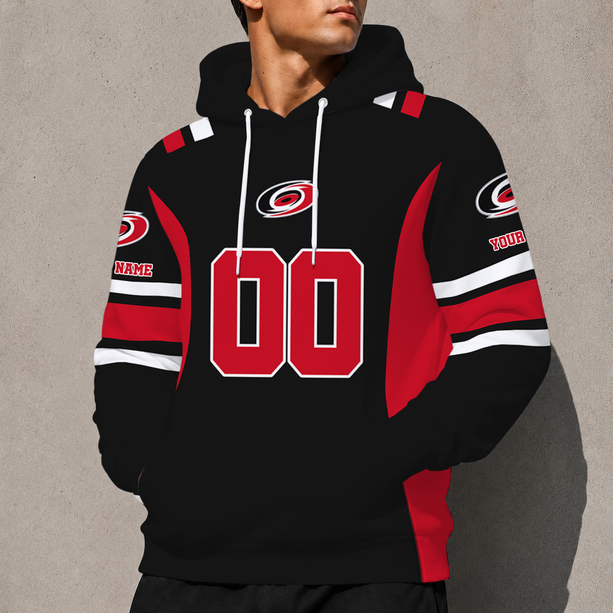 ELITE EDITION - NEW CUSTOMIZED NHL07 CLH CAROLINA HURRICANES HOODIE, ZIP HOODIE, T-SHIRT, POLO SHIRT, ZIP POLO SHIRT & SWEATSHIRT