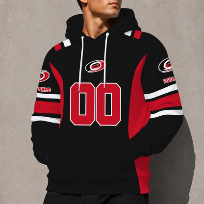 ELITE EDITION - NEW CUSTOMIZED NHL07 CLH CAROLINA HURRICANES HOODIE, ZIP HOODIE, T-SHIRT, POLO SHIRT, ZIP POLO SHIRT & SWEATSHIRT