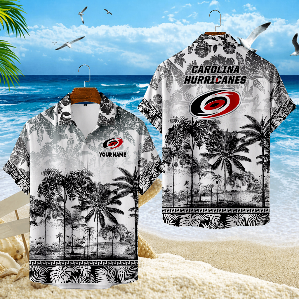 LIMITED EDITION - NEW CUSTOMIZED NHL07 CLH CAROLINA HURRICANES UNISEX HAWAIIAN SHIRT
