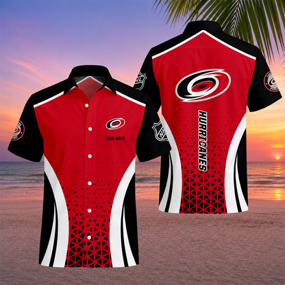 LIMITED EDITION - NEW CUSTOMIZED NHL07 CLH CAROLINA HURRICANES UNISEX HAWAIIAN SHIRT