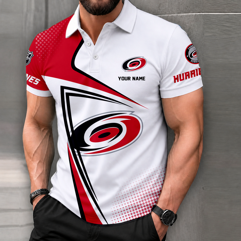 FINAL SALE - NEW CUSTOMIZED NHL07 CLH CAROLINA HURRICANES POLO SHIRT, ZIP POLO SHIRT, T-SHIRTS, HOODIE, ZIP HOODIE & SWEATSHIRT