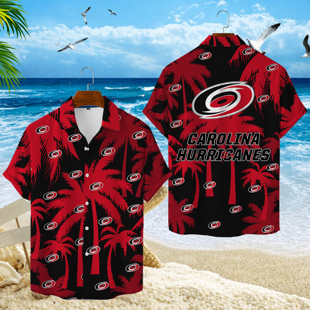 LIMITED EDITION - NEW CUSTOMIZED NHL07 CLH CAROLINA HURRICANES UNISEX HAWAIIAN SHIRT