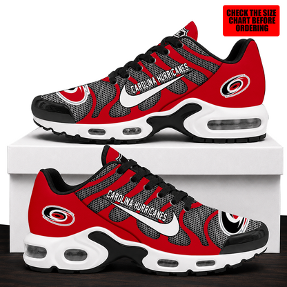 [SUPER SALE] NEW CUSTOMIZED NHL07 CLH CAROLINA HURRICANES AIR MAX PLUS SNEAKERS