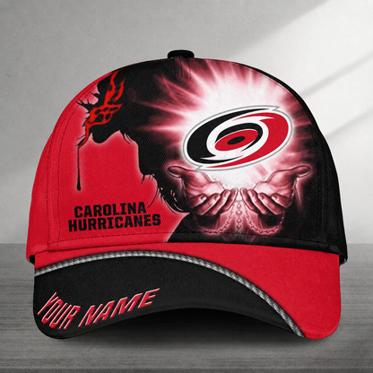 LIMITED EDITION - NEW CUSTOMIZED NHL07 CLH CAROLINA HURRICANES CLASSIC CAP