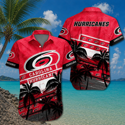 LIMITED EDITION - NEW CUSTOMIZED NHL07 CLH CAROLINA HURRICANES UNISEX HAWAIIAN SHIRT