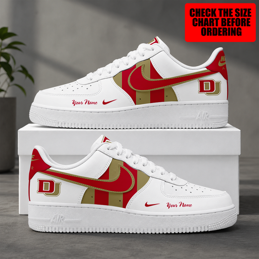 [FAN FAVORITE] NEW CUSTOMIZED NCAA MFF07 DEP DENVER PIONEERS AF1 SHOES