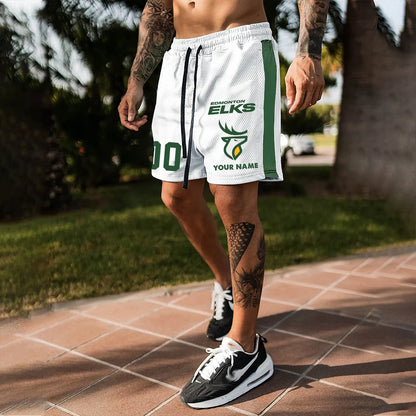 [FAN EXCLUSIVE] NEW CUSTOMIZED CFL07 EDM EDMONTON ELKS SHORT PANTS