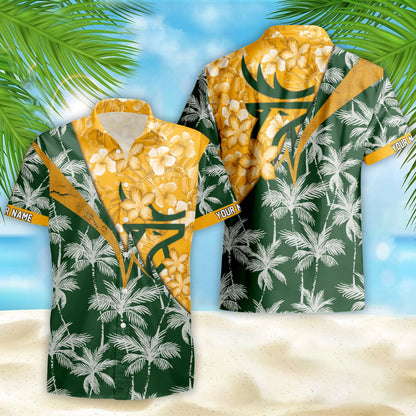 [FAN EXCLUSIVE] NEW CUSTOMIZED CFL07 EDM EDMONTON ELKS UNISEX HAWAIIAN SHIRT