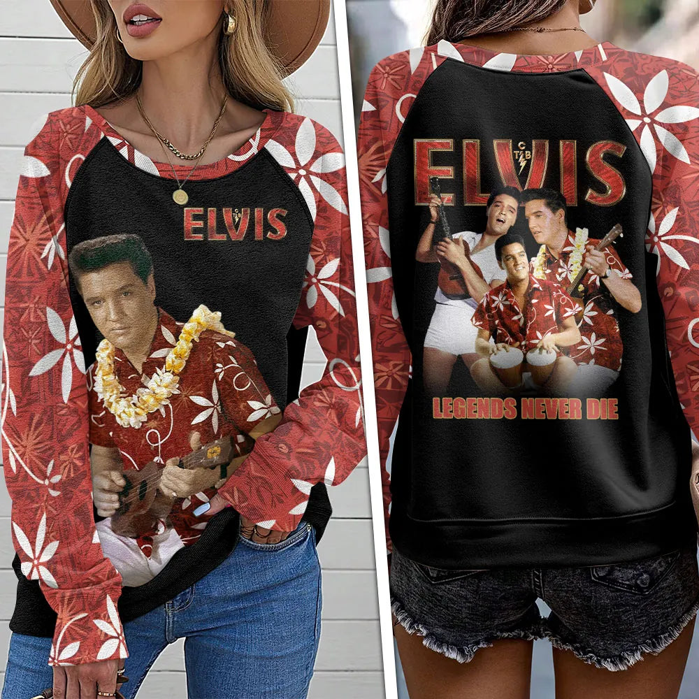 [FAN FAVORITE] NEW CUSTOMIZED ELVIS PRESLEY UNISEX SWEATSHIRT