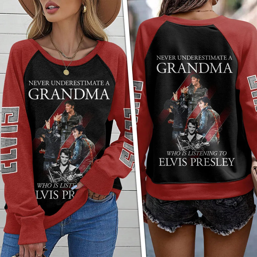 [FAN FAVORITE] NEW CUSTOMIZED ELVIS PRESLEY UNISEX SWEATSHIRT