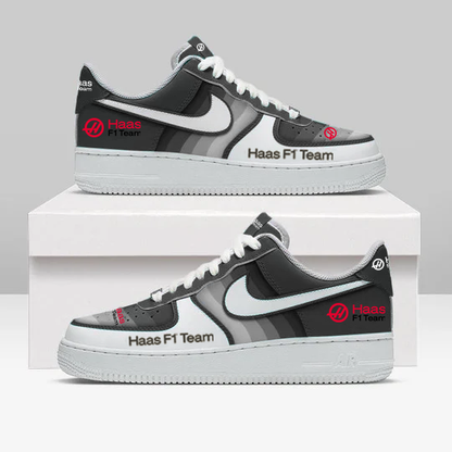 LIMITED RUN - NEW CUSTOMIZED F107 TGR HAAS AF1 SNEAKERS