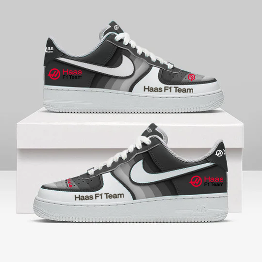 LIMITED RUN - NEW CUSTOMIZED F107 TGR HAAS AF1 SNEAKERS
