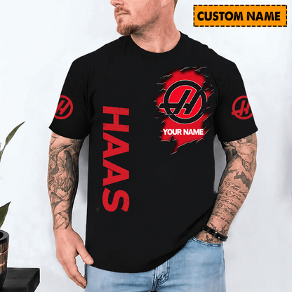 LIMITED EDITION - NEW CUSTOMIZED F107 HAS HAAS F1 TEAM T-SHIRT, HOODIE, ZIP HOODIE