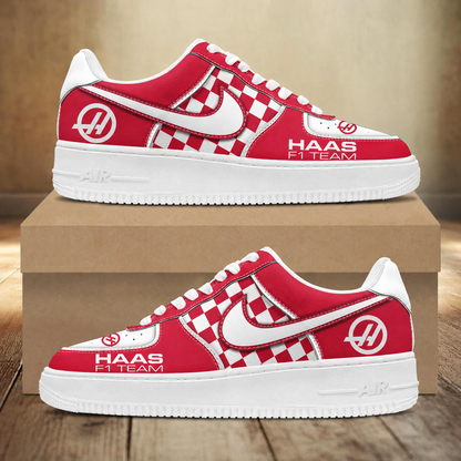 LIMITED RUN - NEW CUSTOMIZED F107 TGR HAAS AF1 SNEAKERS
