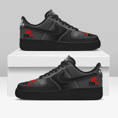 LIMITED RUN - NEW CUSTOMIZED F107 TGR HAAS AF1 SNEAKERS