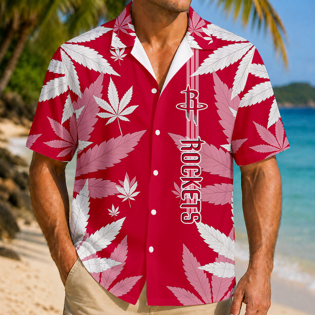 VIRAL EDITION - NEW CUSTOMIZED NBA07 HRO HOUSTON ROCKETS UNISEX HAWAIIAN SHIRT
