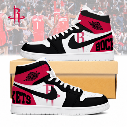 LIMITED EDITION - NEW CUSTOMIZED NBA07 HRO HOUSTON ROCKETS AIR JORDAN SNEAKERS