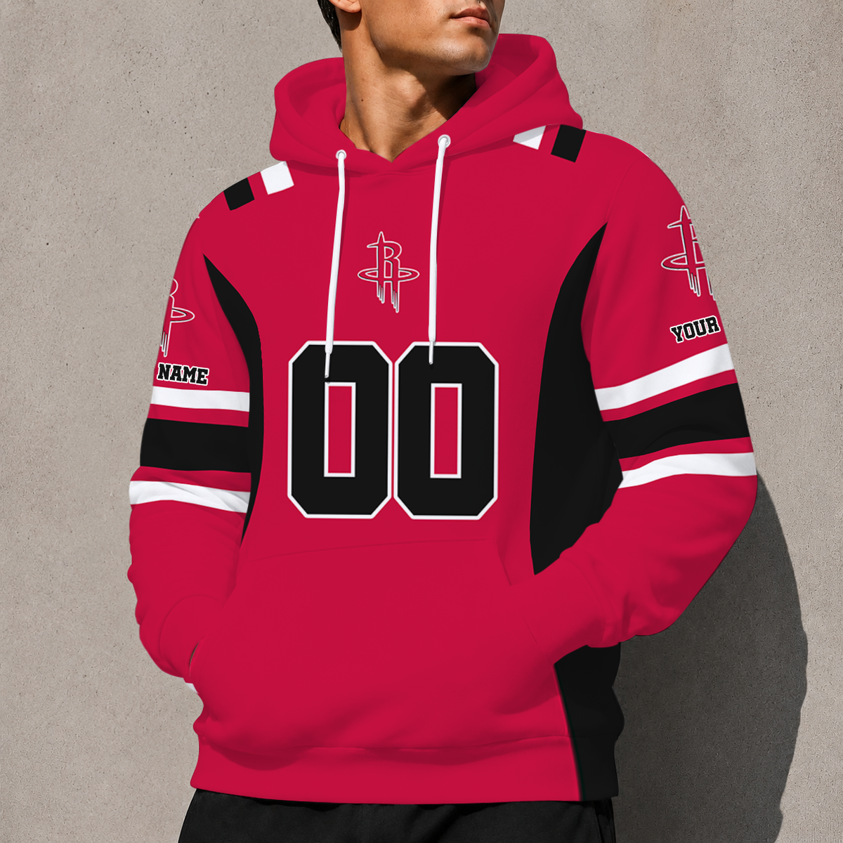 LIMITED EDITION - NEW CUSTOMIZED NBA07 HRO HOUSTON ROCKETS T-SHIRT, POLO SHIRT, ZIP POLO SHIRT, SWEATSHIRT, HOODIE & ZIP HOODIE