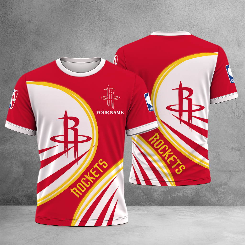 LIMITED EDITION - NEW CUSTOMIZED NBA07 HRO HOUSTON ROCKETS T-SHIRT, POLO SHIRT, ZIP POLO SHIRT, SWEATSHIRT, HOODIE & ZIP HOODIE