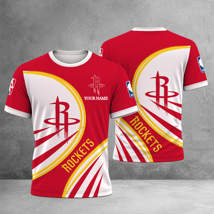 LIMITED EDITION - NEW CUSTOMIZED NBA07 HRO HOUSTON ROCKETS T-SHIRT, POLO SHIRT, ZIP POLO SHIRT, SWEATSHIRT, HOODIE & ZIP HOODIE