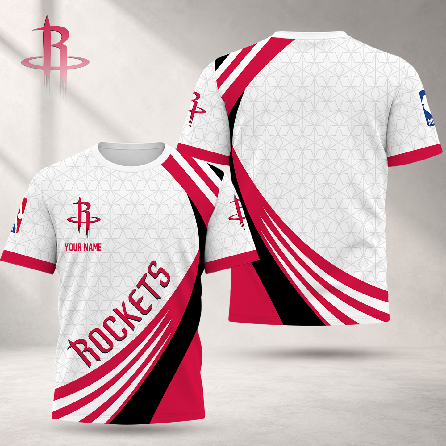 LIMITED EDITION - NEW CUSTOMIZED NBA07 HRO HOUSTON ROCKETS T-SHIRT, POLO SHIRT, ZIP POLO SHIRT, SWEATSHIRT, HOODIE & ZIP HOODIE