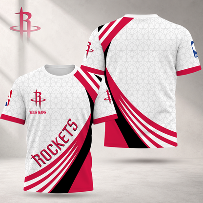 LIMITED EDITION - NEW CUSTOMIZED NBA07 HRO HOUSTON ROCKETS T-SHIRT, POLO SHIRT, ZIP POLO SHIRT, SWEATSHIRT, HOODIE & ZIP HOODIE