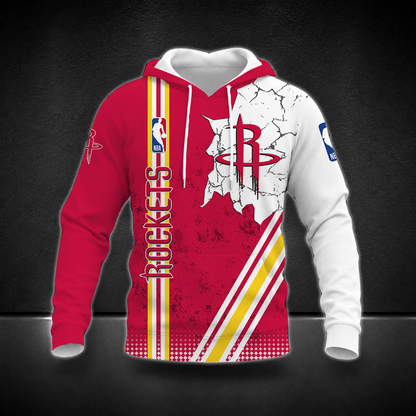 LIMITED EDITION - NEW CUSTOMIZED NBA07 HRO HOUSTON ROCKETS T-SHIRT, POLO SHIRT, ZIP POLO SHIRT, SWEATSHIRT, HOODIE & ZIP HOODIE