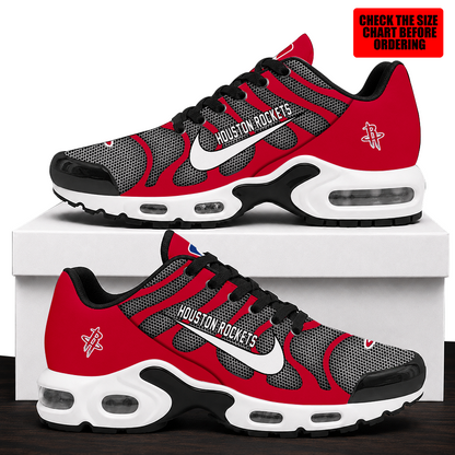 [HOT DEAL] NEW CUSTOMIZED NBA07 HRO HOUSTON ROCKETS AIR MAX PLUS SNEAKERS