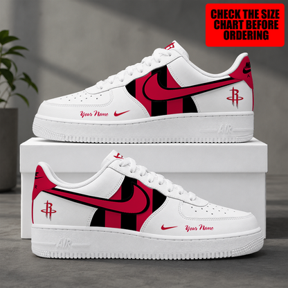 [HOT DEAL] NEW CUSTOMIZED NBA07 HRO HOUSTON ROCKETS AF1 SHOES