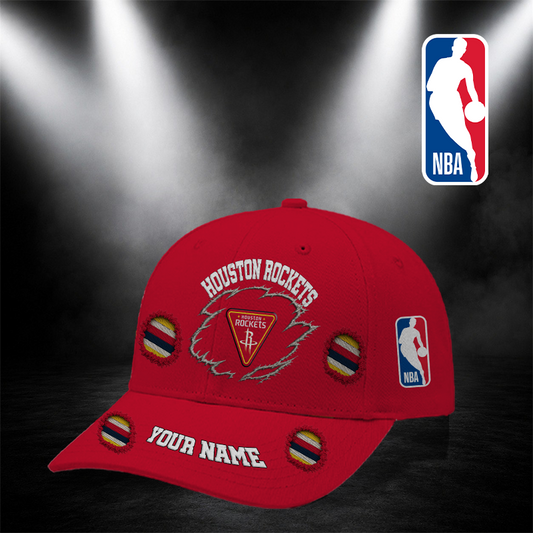 [HOT DEAL] NEW CUSTOMIZED NBA07 HRO HOUSTON ROCKETS CLASSIC CAP