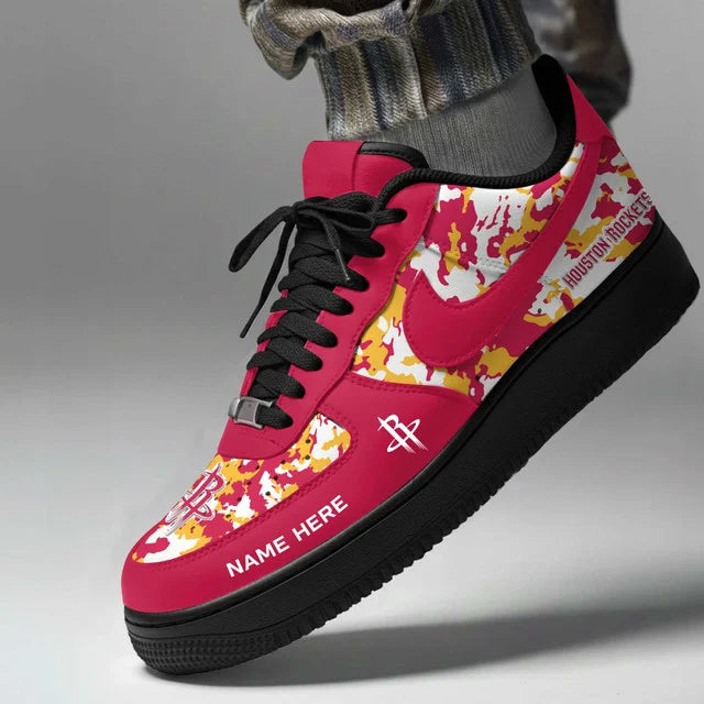 [HOT DEAL] NEW CUSTOMIZED NBA07 HRO HOUSTON ROCKETS AF1 SHOES