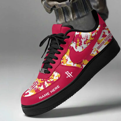 [HOT DEAL] NEW CUSTOMIZED NBA07 HRO HOUSTON ROCKETS AF1 SHOES