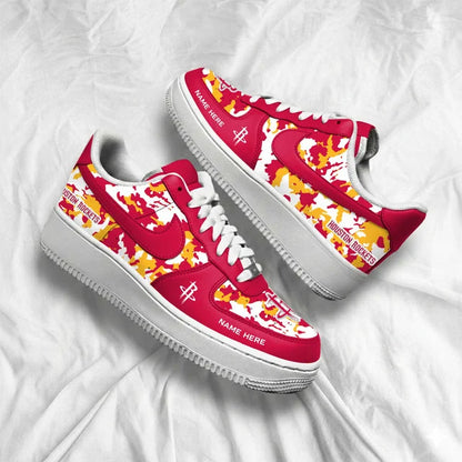 [HOT DEAL] NEW CUSTOMIZED NBA07 HRO HOUSTON ROCKETS AF1 SHOES