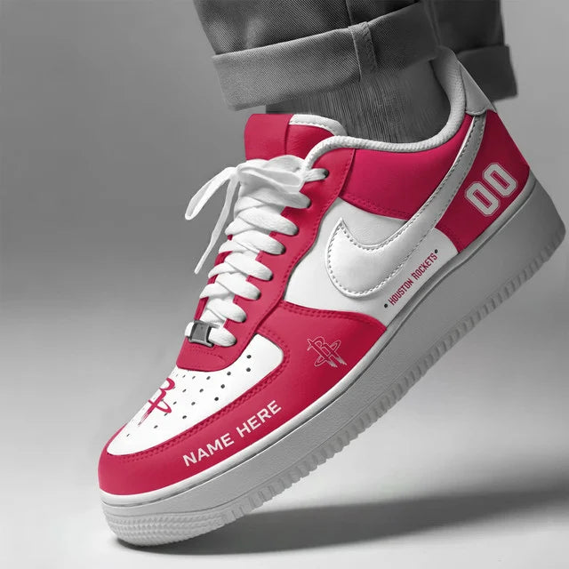[HOT DEAL] NEW CUSTOMIZED NBA07 HRO HOUSTON ROCKETS AF1 SHOES