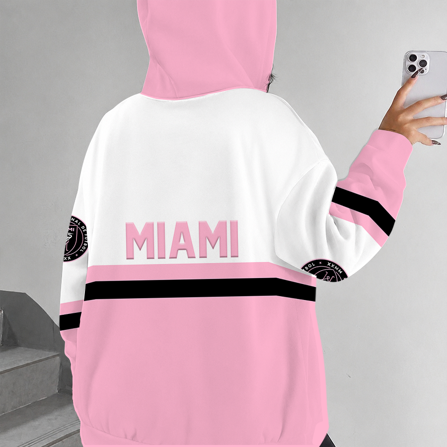 [FAN EXCLUSIVE] NEW CUSTOMIZED MLS07 IMC INTER MIAMI CF ZIP HOODIE
