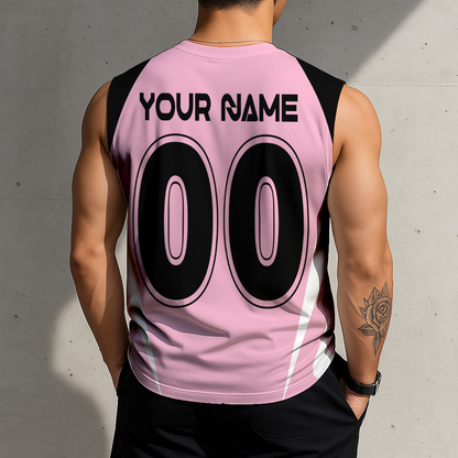 LIMITED EDITION - NEW CUSTOMIZED MLS07 IMC IMAM CF TANK TOP & GYM SHIRT