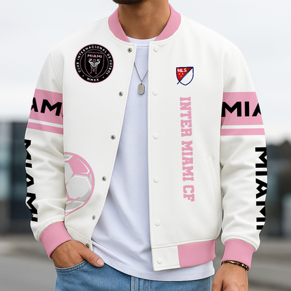 TOP SELLING - NEW CUSTOMIZED MLS07 IMC IMAM CF SATIN VARSITY & BASEBALL JACKET