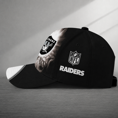 LIMITED EDITION - NEW CUSTOMIZED NFL07 LVR LAS VEGAS RAIDERS CLASSIC CAP