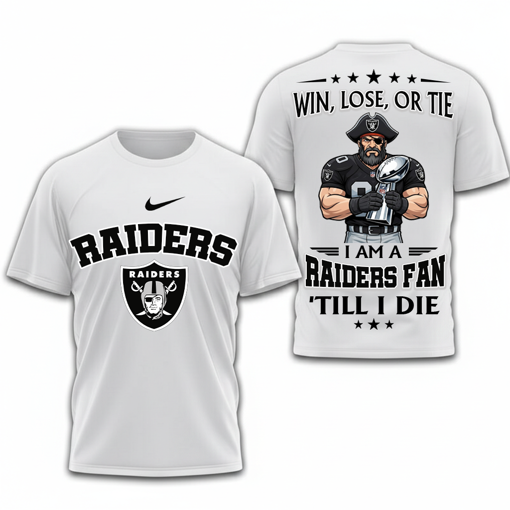 LIMITED EDITION - NEW CUSTOMIZED NFL07 LVR LAS VEGAS RAIDERS UNISEX T-SHIRT, POLO, HOODIE & JACKETS