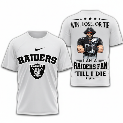 LIMITED EDITION - NEW CUSTOMIZED NFL07 LVR LAS VEGAS RAIDERS UNISEX T-SHIRT, POLO, HOODIE & JACKETS