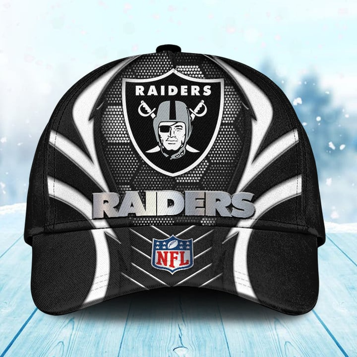 LIMITED EDITION - NEW CUSTOMIZED NFL07 LVR LAS VEGAS RAIDERS CLASSIC CAP